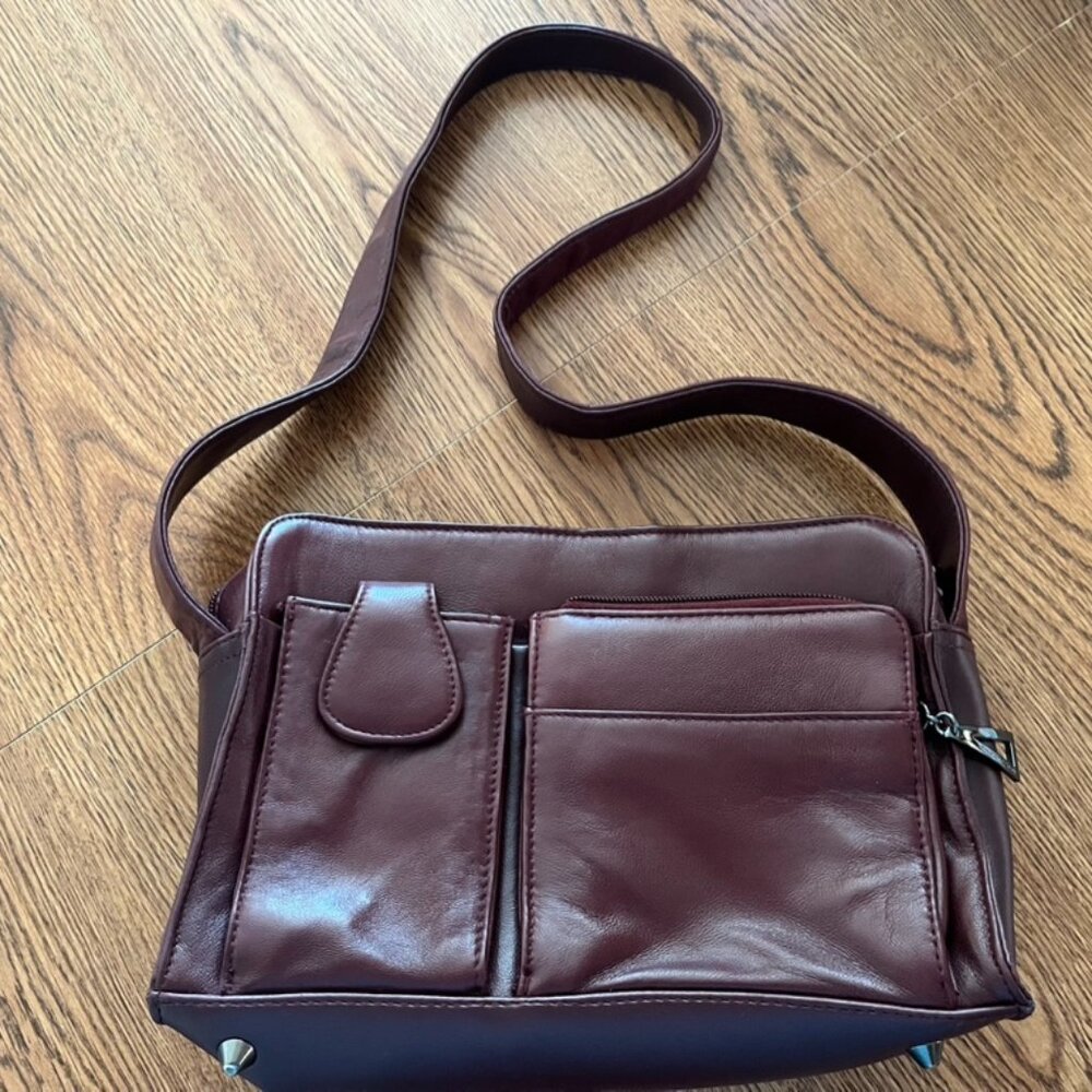 Preston & York Leather Camera/Travel Bag